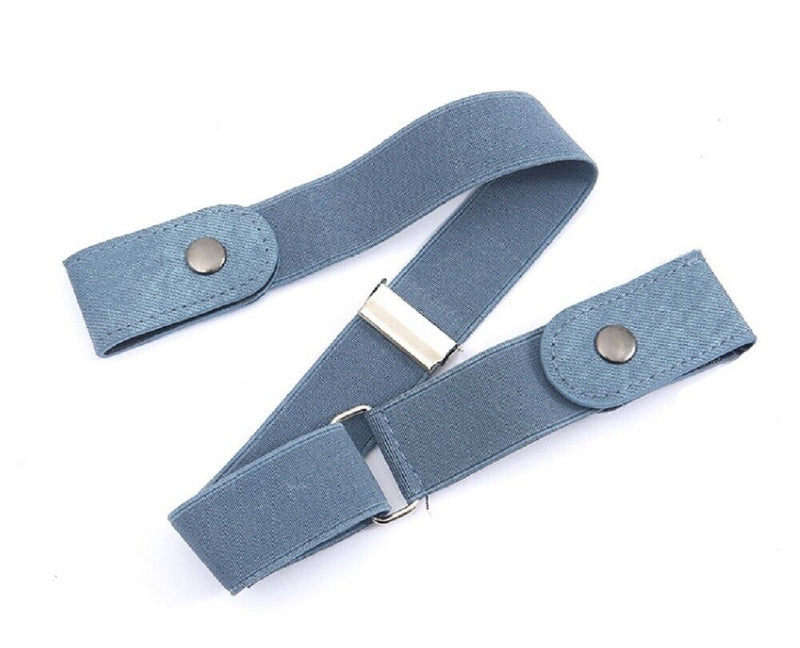 5 No-Buckle Elastic Waist Belt Set - Buckle-Free Comfort Stretch Belt for Unisex