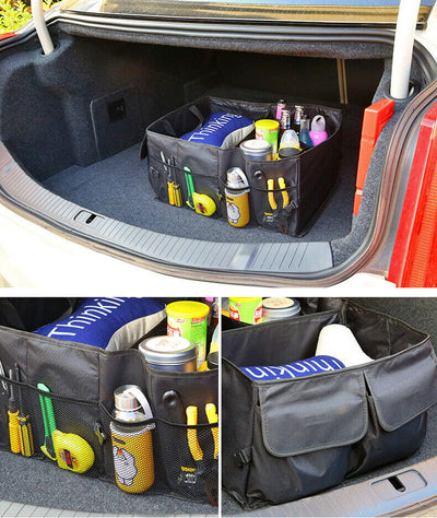 Cargo Organizer Foldable Multi-Purpose Storage Box Bag Case for Car Trunk RV SUV