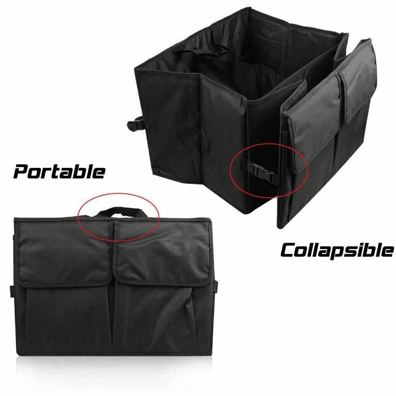 Cargo Organizer Foldable Multi-Purpose Storage Box Bag Case for Car Trunk RV SUV