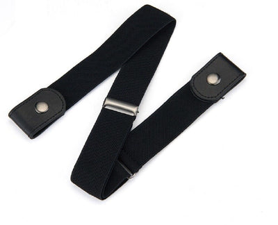 5 No-Buckle Elastic Waist Belt Set - Buckle-Free Comfort Stretch Belt for Unisex