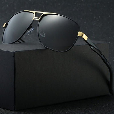 Style Men'S Polarized Pilot Sunglasses Outdoor Driving Sun Glasses Sport Eyewear