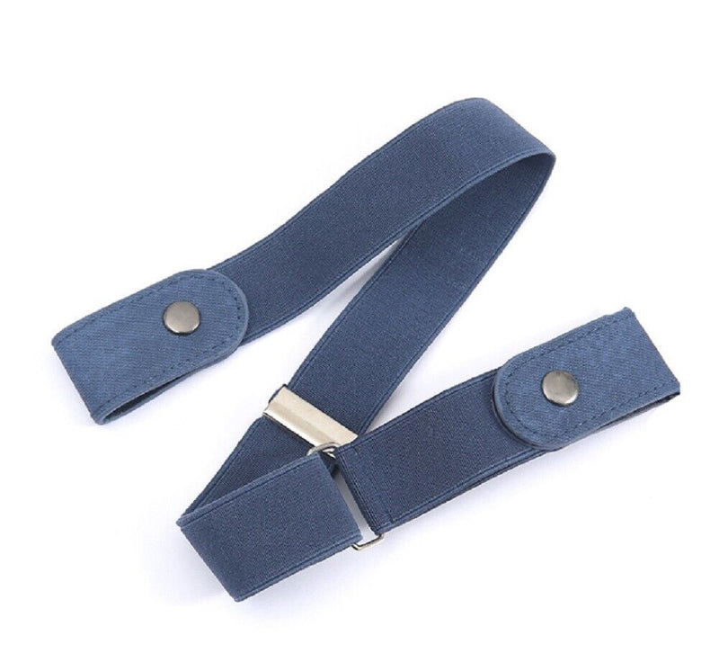 5 No-Buckle Elastic Waist Belt Set - Buckle-Free Comfort Stretch Belt for Unisex