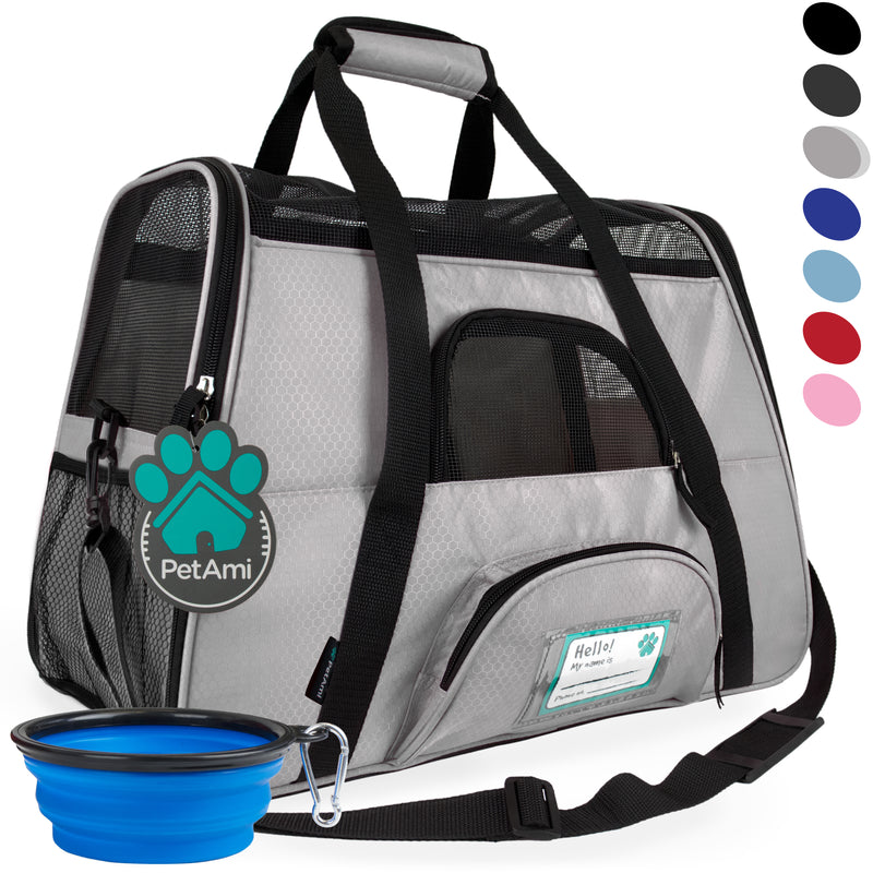 Pet Dog Cat Carrier Bag Soft Sided Comfort Travel Tote Case Airline Approved US