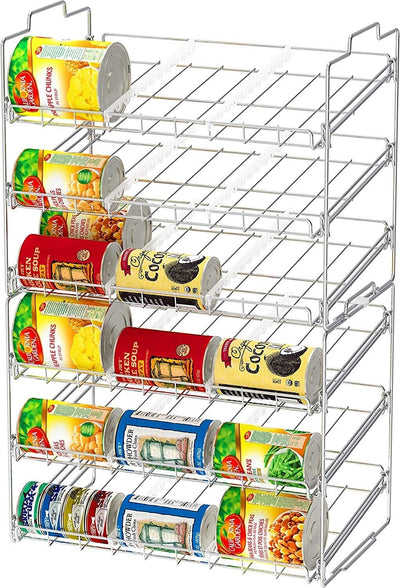 Kitchen Can Rack Organizer Stackable Can Organizer Holds up to 36 Cans for Shelf